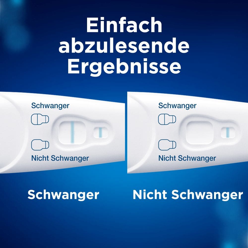 Clearblue Schwangerschaftstest 6 Tage früher 1 St Test