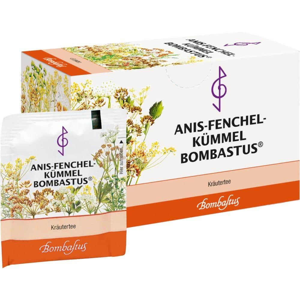 ANIS FENCHEL KÜMMEL BOMBASTUS 20X2 g Filterbeutel