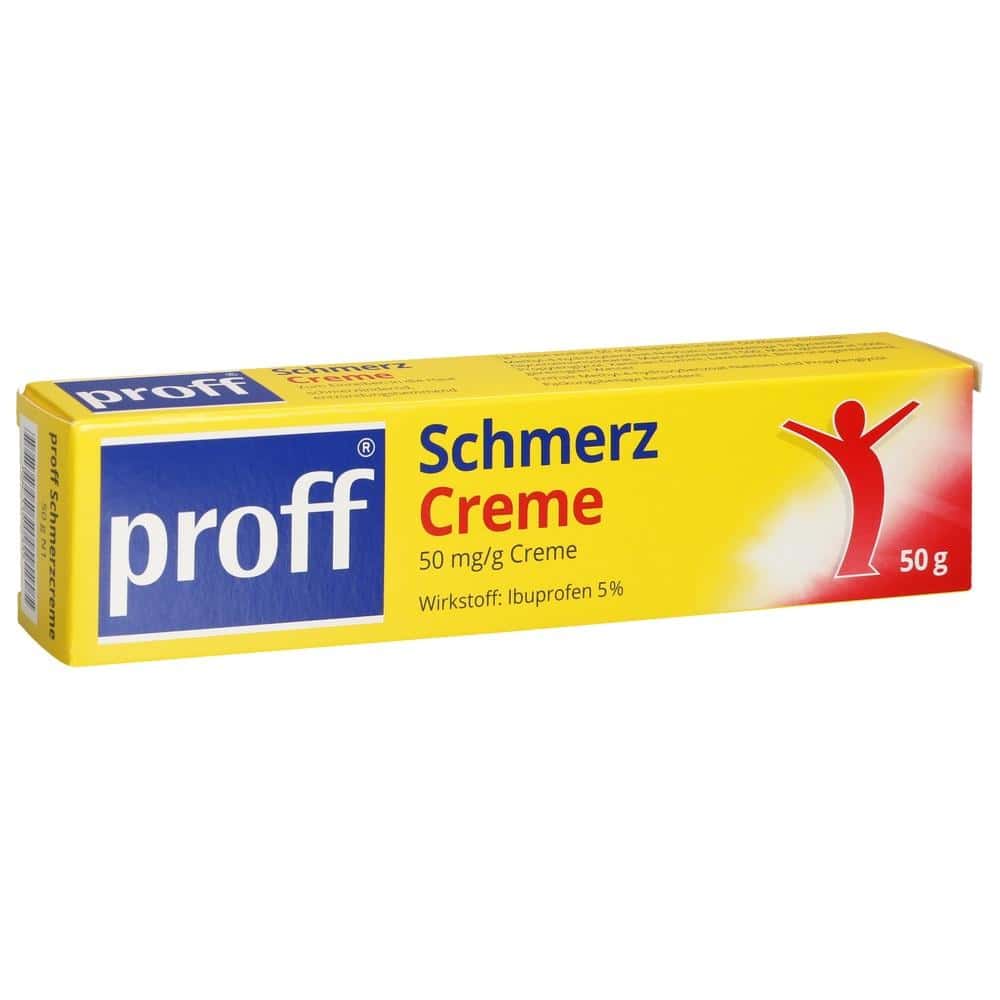 Proff Schmerzcreme 50mg/g 50 g Creme
