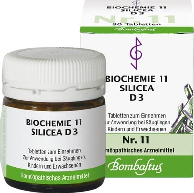BIOCHEMIE 11 Silicea D 3 Tabletten 80 St Tabletten