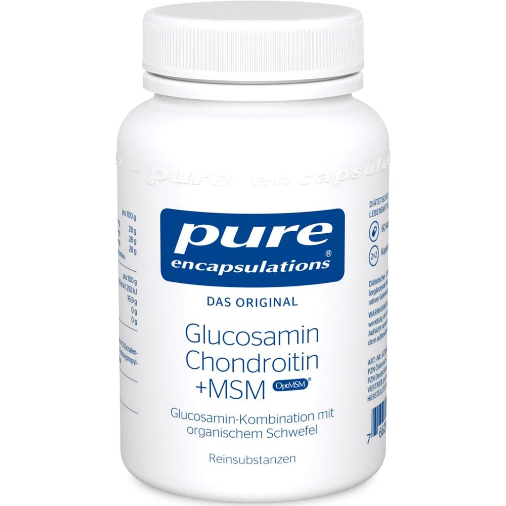 pure encapsulations Glucosamin Chondroitin + MSM 60 St Kapseln