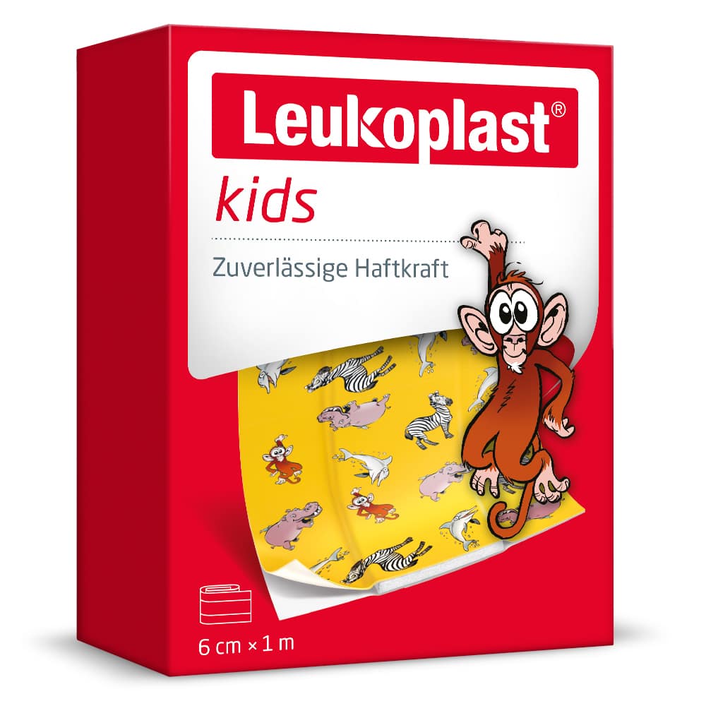 Leukoplast Kids 6 cm x 1 m 1 St Pflaster