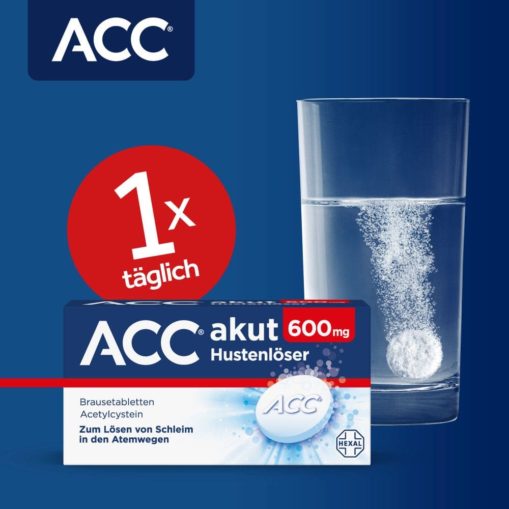 ACC akut 600mg Hustenlöser 40 St Brausetabletten