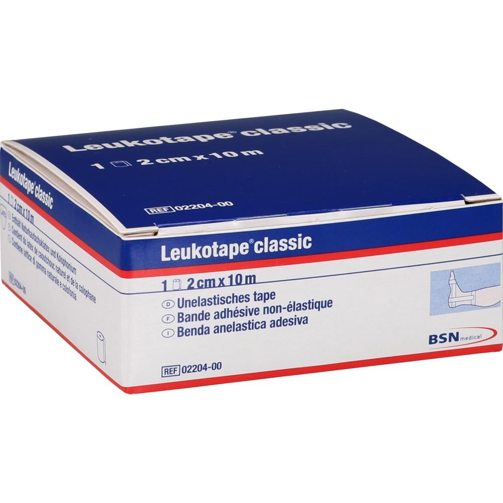LEUKOTAPE Classic 2 cmx10 m weiß 1 St Verband