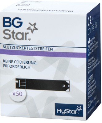 BGSTAR Teststreifen 50 St Teststreifen
