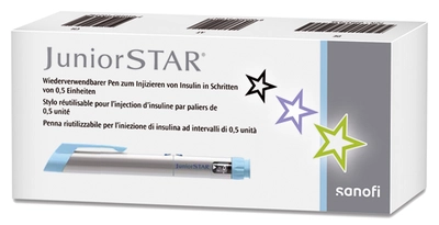 JUNIORSTAR Injektionsgerät blau 1 St