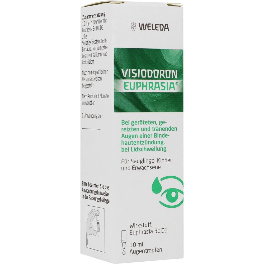 WELEDA VISIODORON EUPHRASIA 10 ml Augentropfen