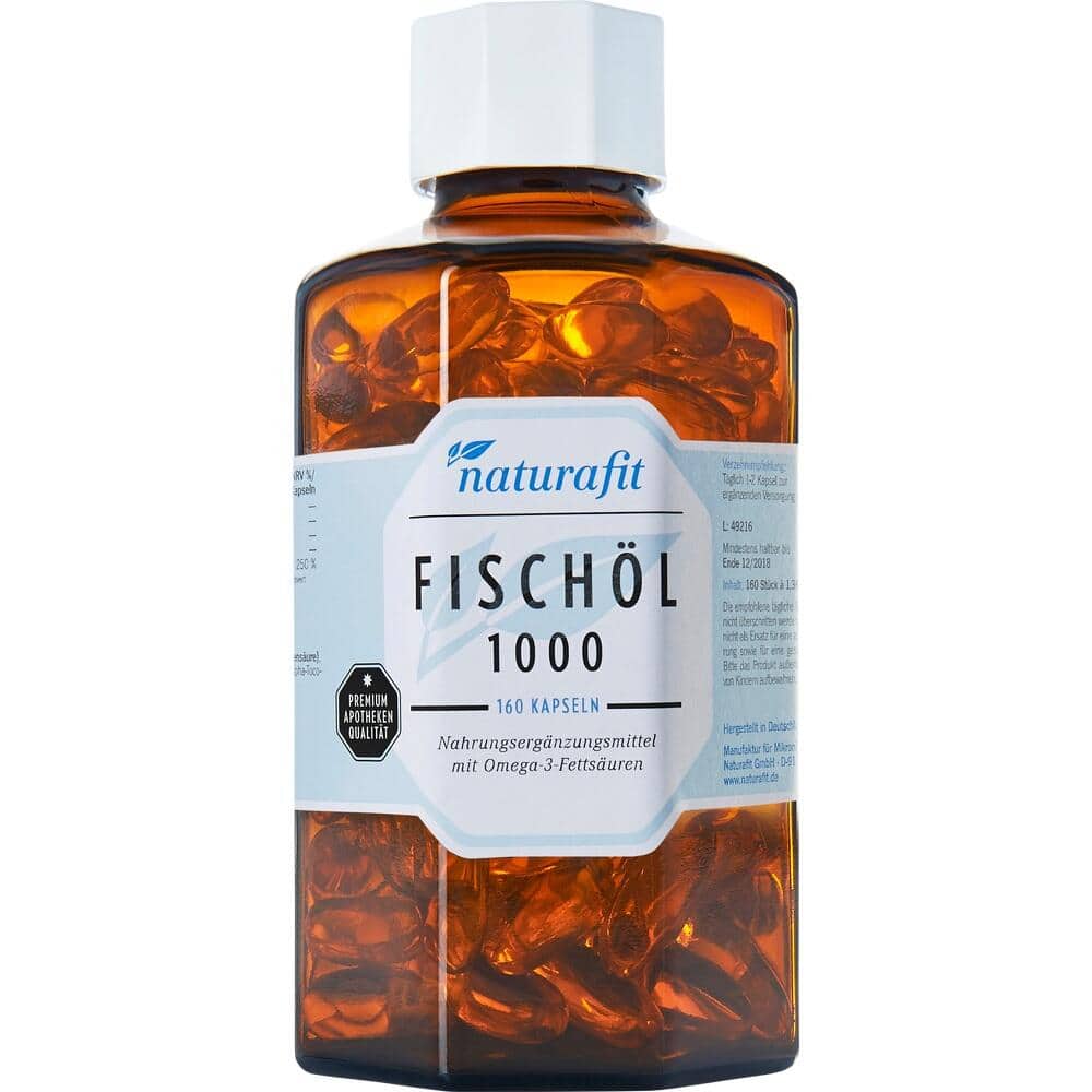 naturafit FISCHÖL 1000 160 St Kapseln