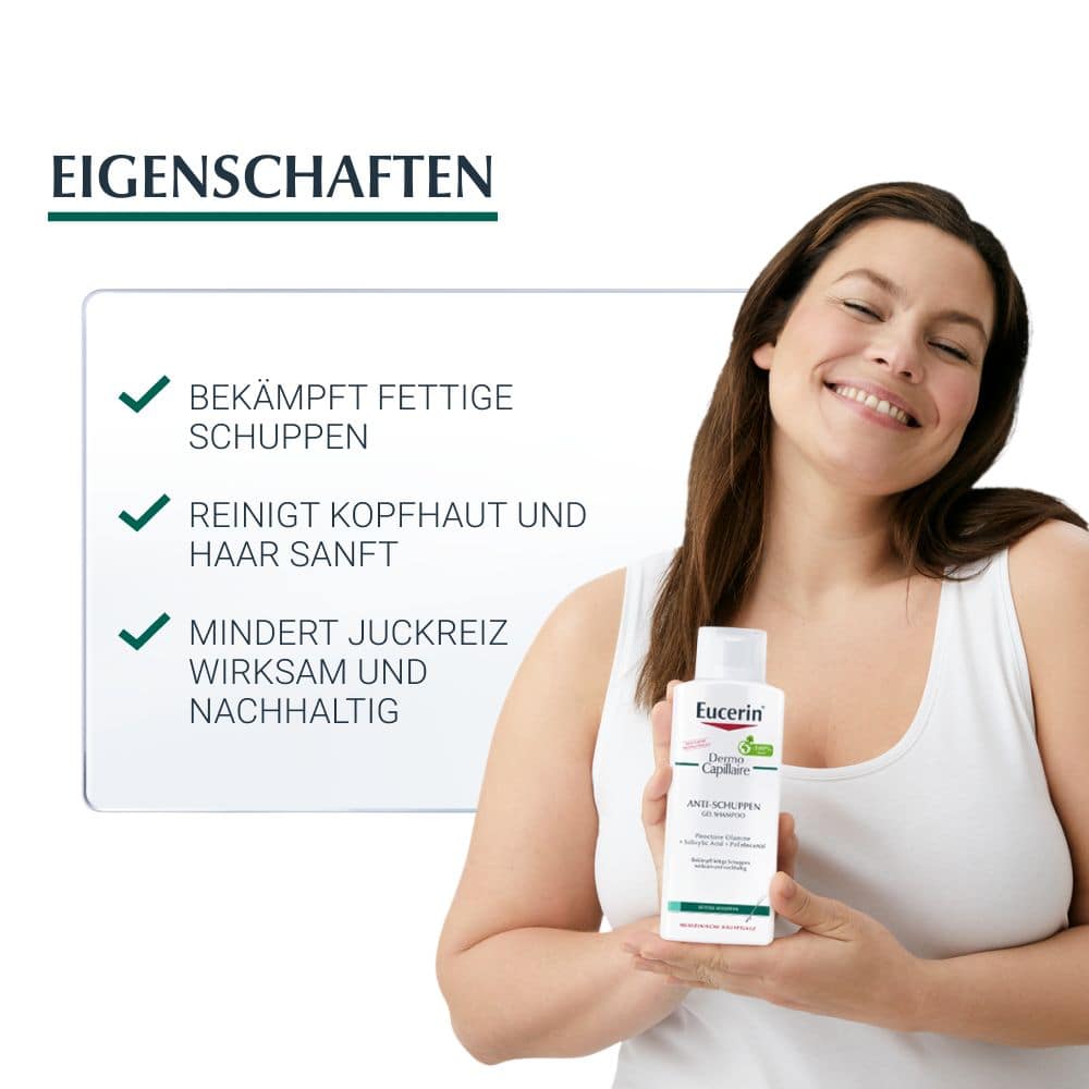 Eucerin Dermo Capillaire ANTI-SCHUPPEN 2X250 ml Shampoo