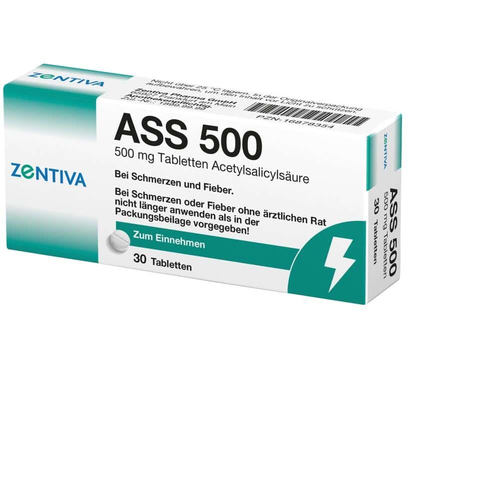 ASS 500 30 St Tabletten