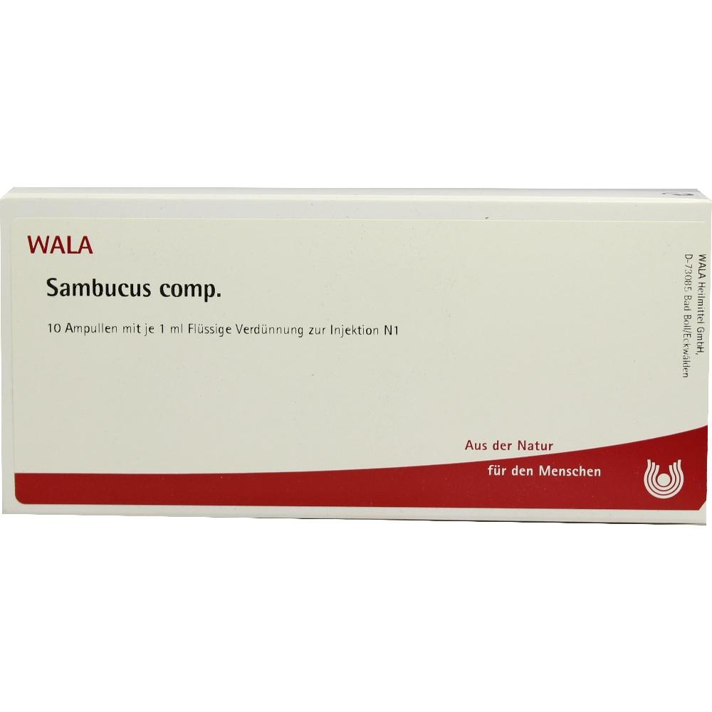 Sambucus comp. Ampullen 10X1 ml Ampullen
