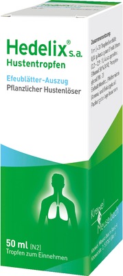 Hedelix s.a. Hustentropfen  50 ml Tropfen zum Einnehmen