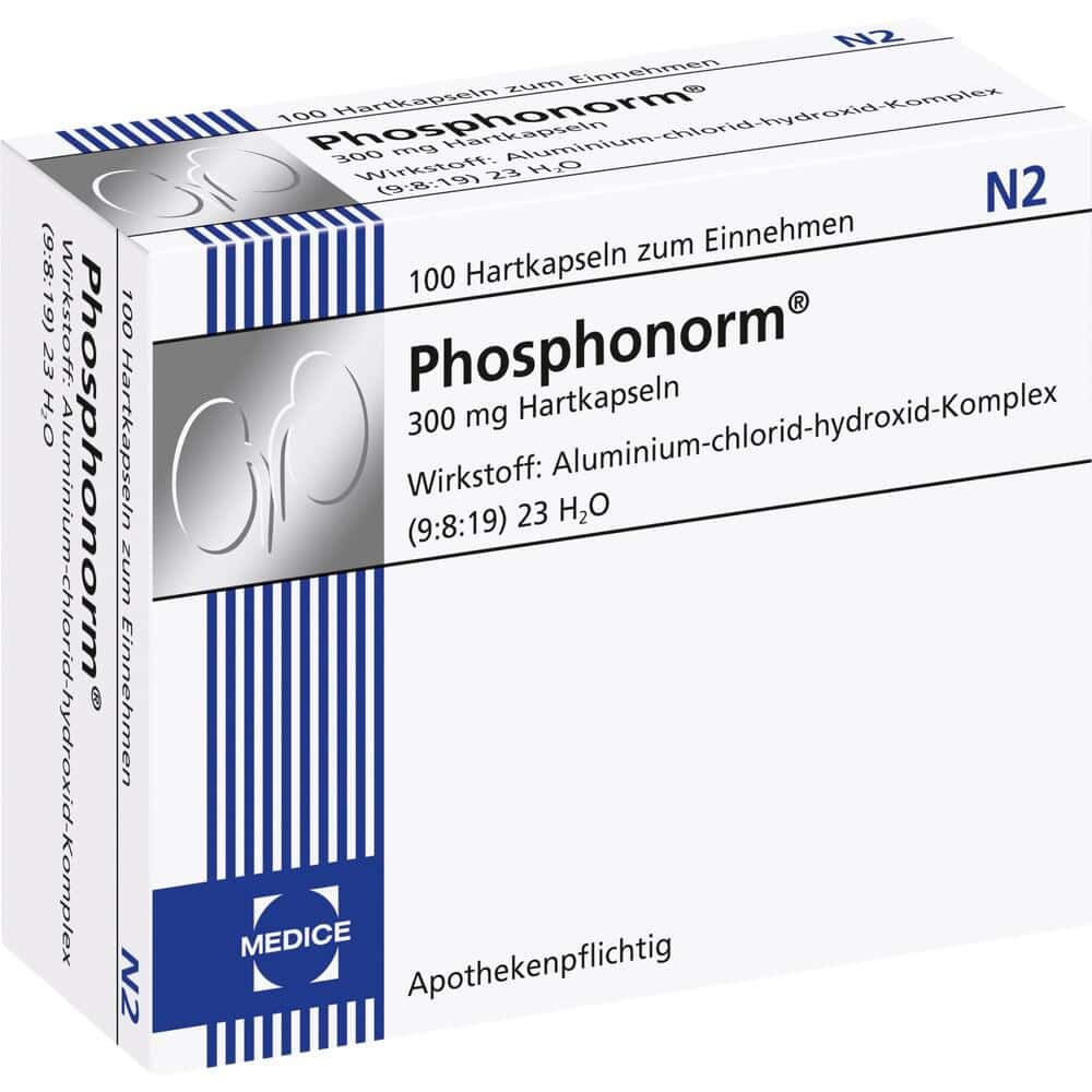 PHOSPHONORM Hartkapseln 1X100 St Hartkapseln