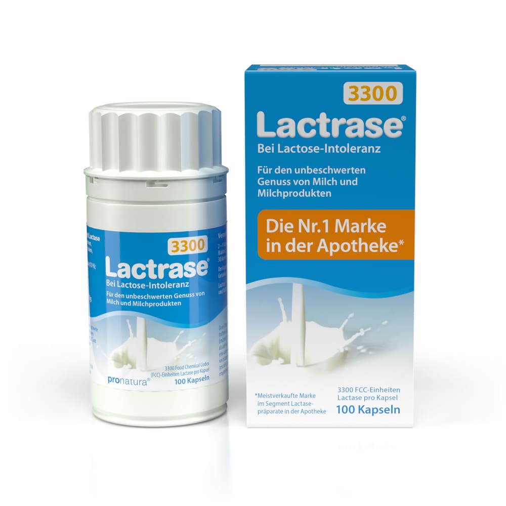 Lactrase 3300 FCC Kapseln 100 St Kapseln