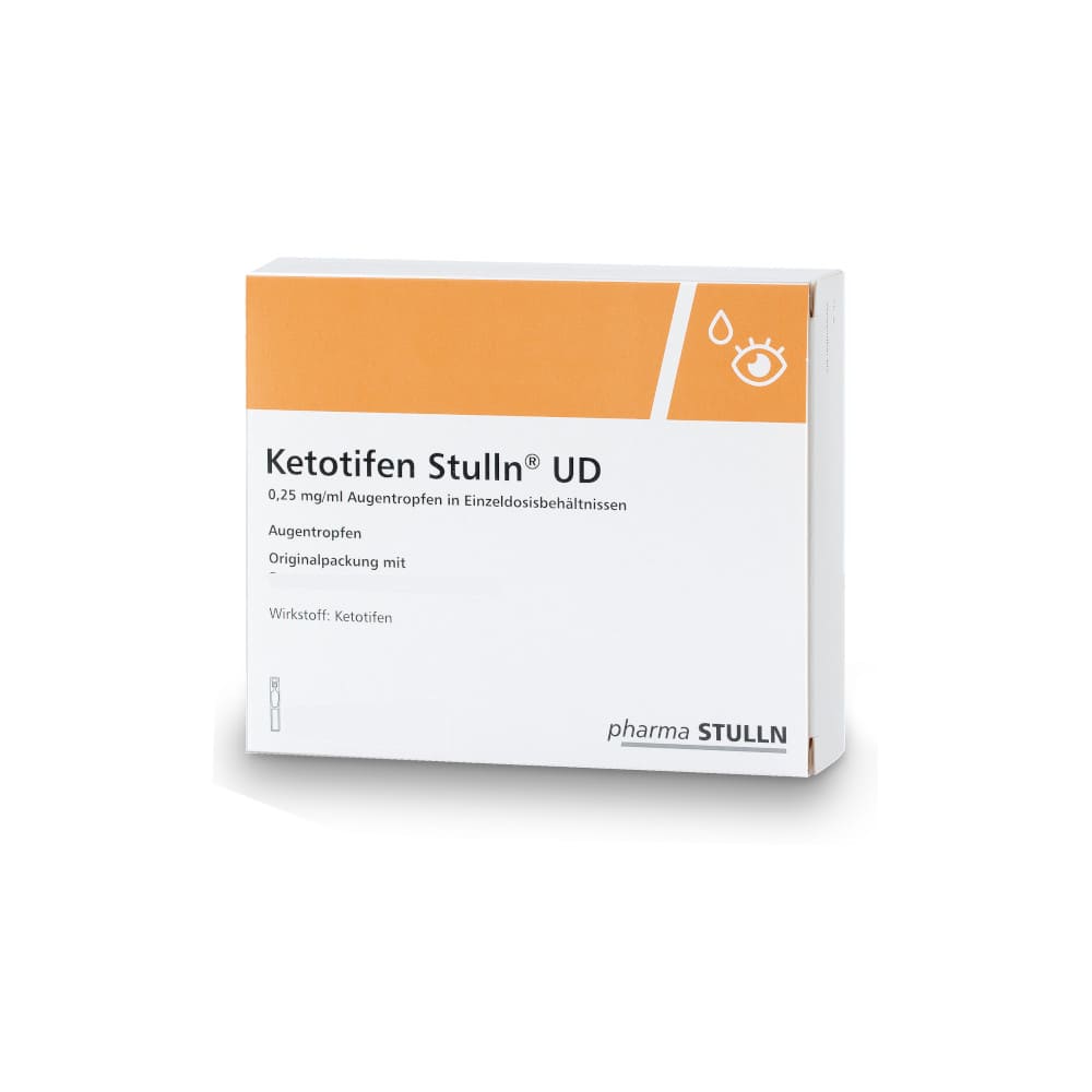Ketotifen Stulln UD 0,25mg/ml Augentropfen 50X0.4 ml Einzeldosispipetten