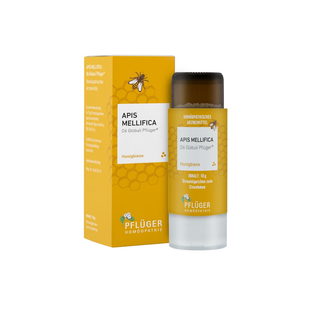 Apis mellifica D6 Globuli Pflüger Dosierspender 10 g Globuli