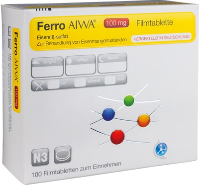 Ferro AIWA 100 mg 100 St Filmtabletten