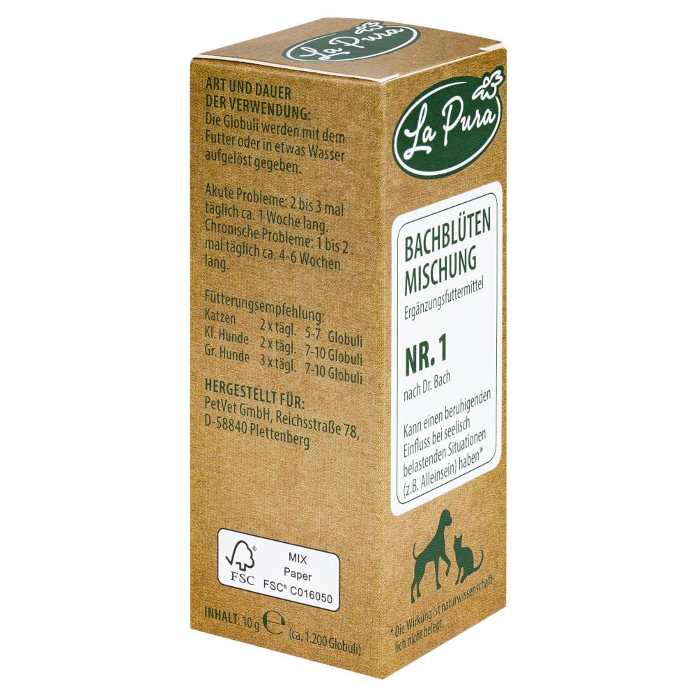 LaPura Bachblüten Nr. 1 10 g Globuli