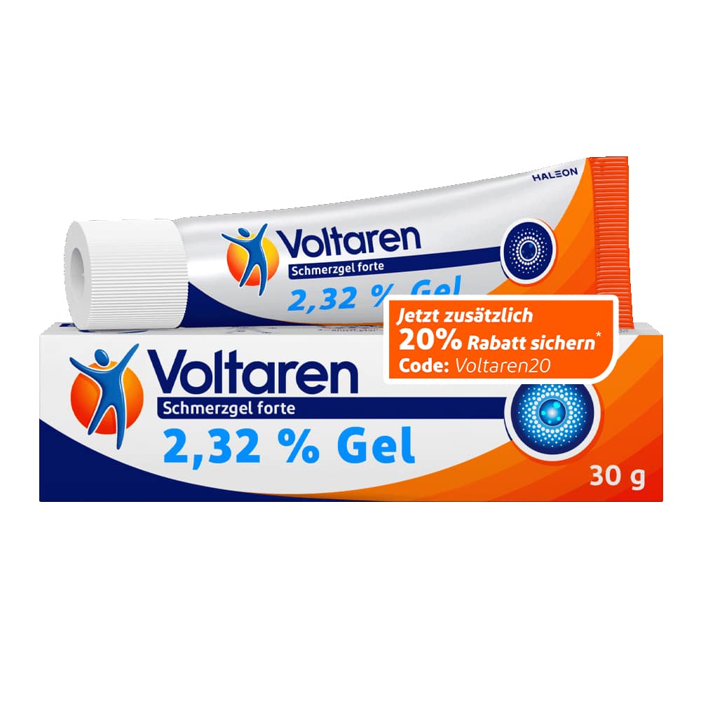 Voltaren Schmerzgel forte 23,2 mg/g + 20% Rabatt* 30 g Gel