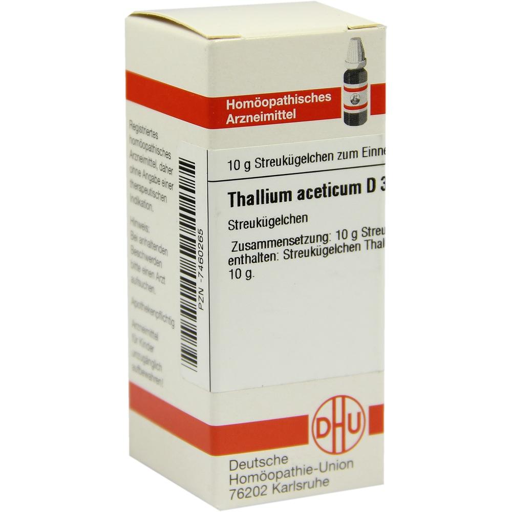 THALLIUM ACETICUM D 30 Globuli 10 g Globuli