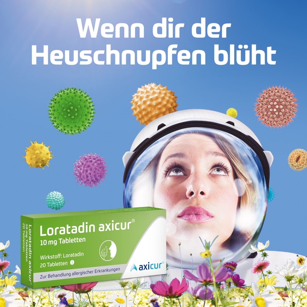Loratadin axicur 10 mg 50 St Tabletten