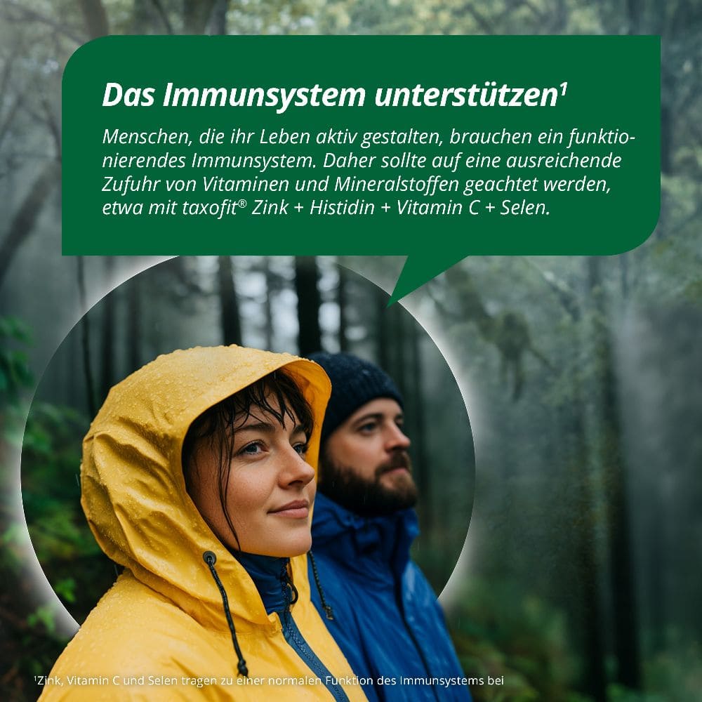 taxofit Zink + Histidin + Vitamin C + Selen 40 St Tabletten