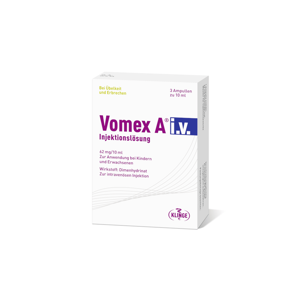 VOMEX A i.v. Injektionslösung 3X10 ml Injektionslösung