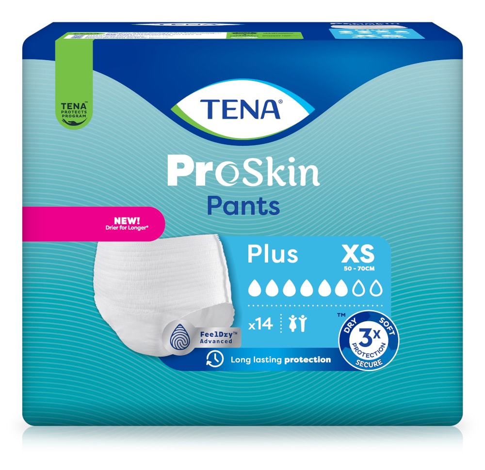 TENA PROskin Pants PLUS XS  14 St