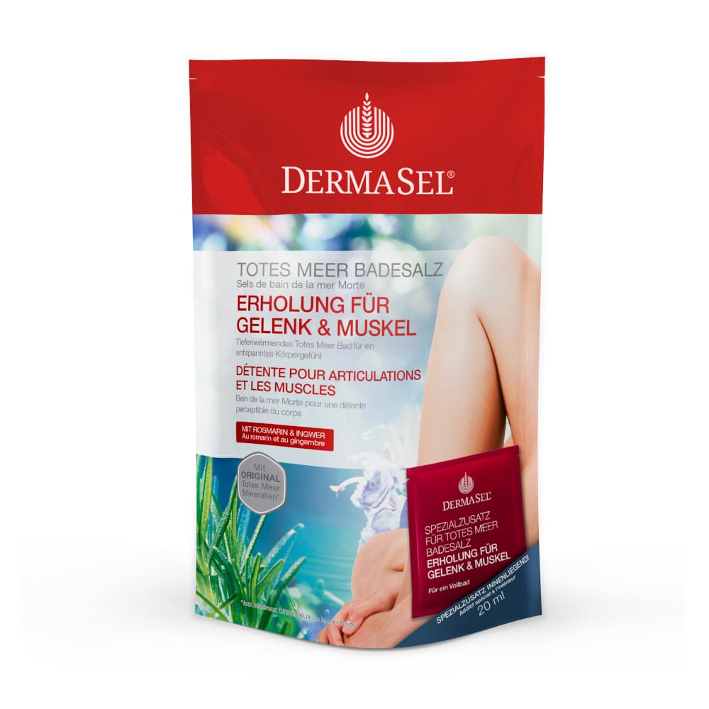 DERMASEL Totes Meer Badesalz+Gelenk&Muskel  1 Packung Kombipackung