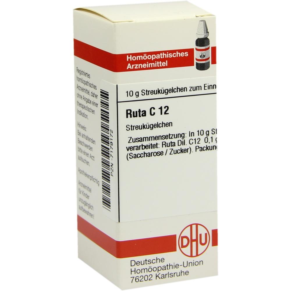 RUTA C 12 Globuli 10 g Globuli