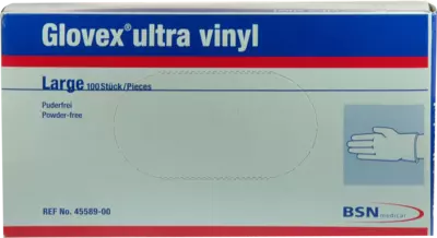 Bsn medical GmbH Glovex Ultra Vinyl Handschuhe Groß 100 St Handschuhe