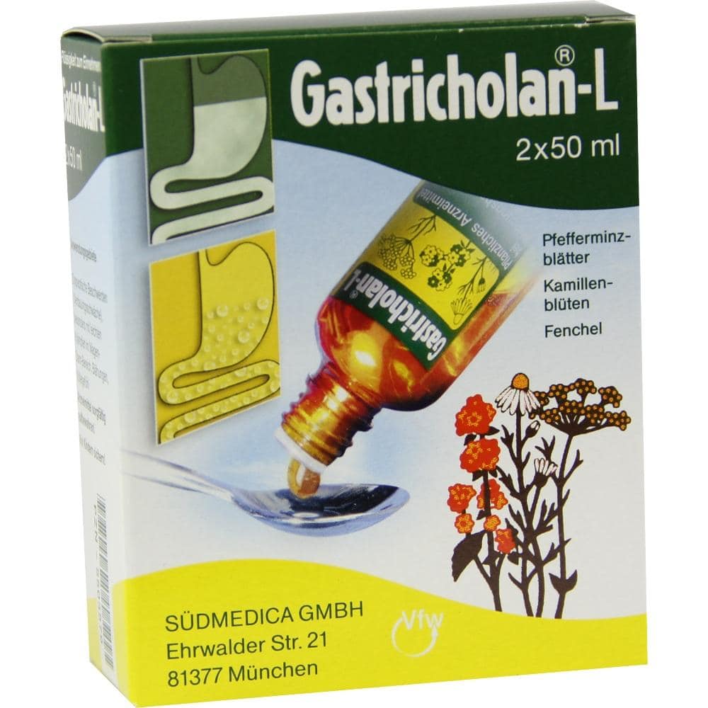 Gastricholan-L 2X50 ml Flüssigkeit zum Einnehmen