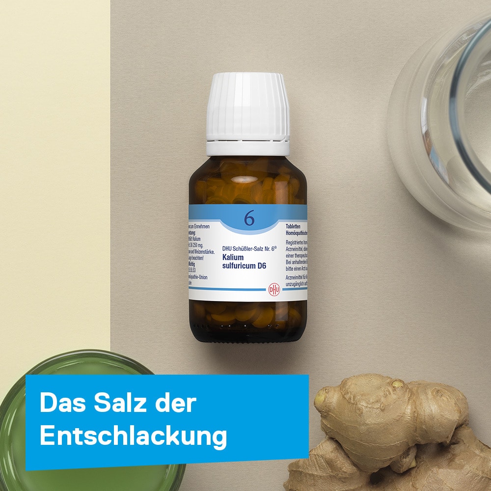 DHU Schüßler-Salz Nr. 6 Kalium sulfuricum D12   200 St Tabletten