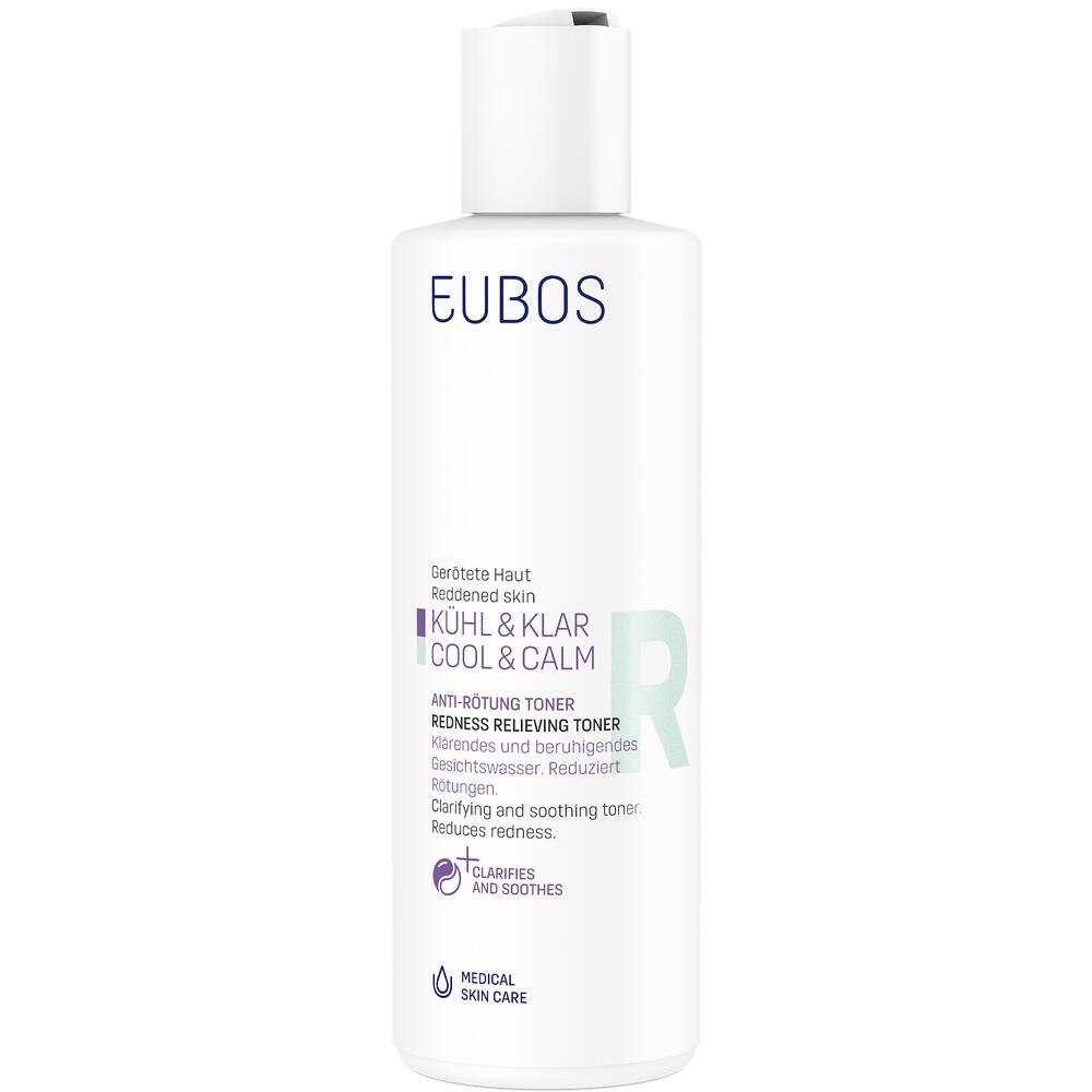EUBOS KÜHL & KLAR ANTI-RÖTUNG TONER 200 ml Flüssigkeit
