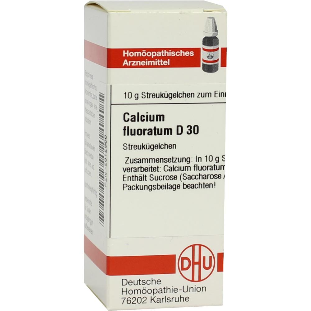 CALCIUM FLUORATUM D 30 Globuli 10 g Globuli