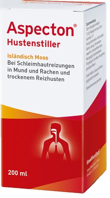 ASPECTON Hustenstiller Isländisch Moos Saft 200 ml Saft