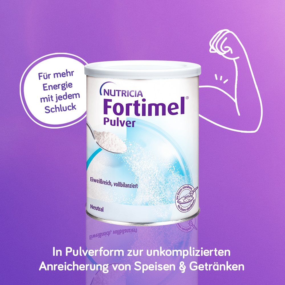 Fortimel Pulver Aufbaunahrung Neutral 670 g Pulver