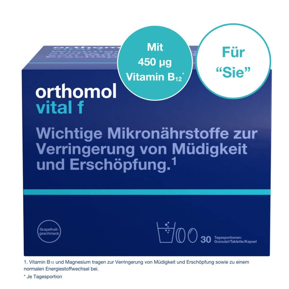 orthomol vital f Grapefruit 30 St Granulat