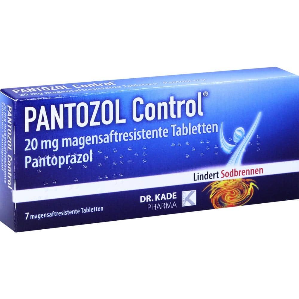 PANTOZOL Control 20mg 7 St Tabletten magensaftresistent