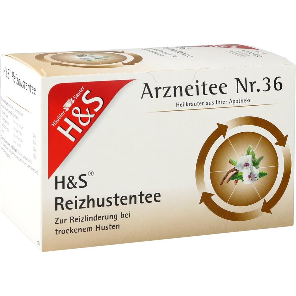 H&S Arzneitee Reizhustentee 20X2.5 g Filterbeutel