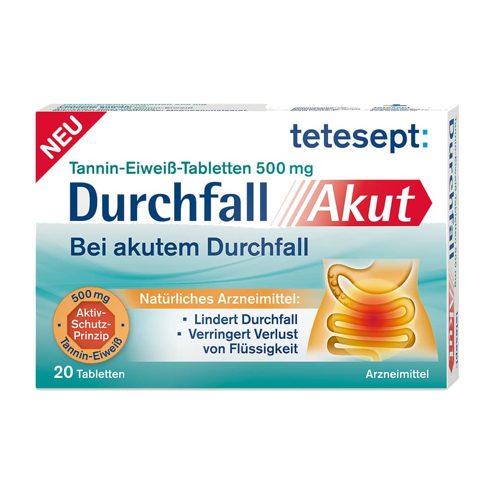 tetesept Durchfall Akut 20 St Tabletten