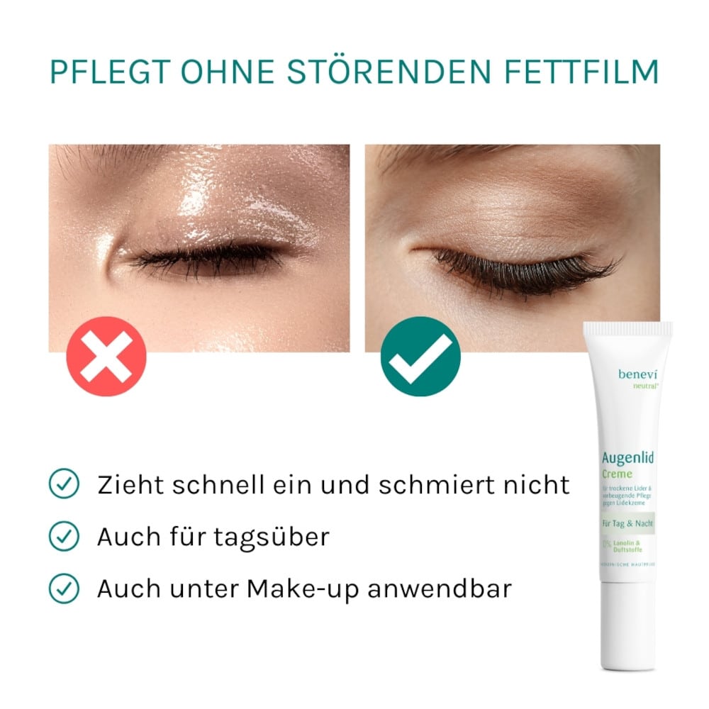 BENEVI Neutral Augenlid-Creme 15 ml Creme BENEVI Neutral Augenlid-Creme 15 ml Creme