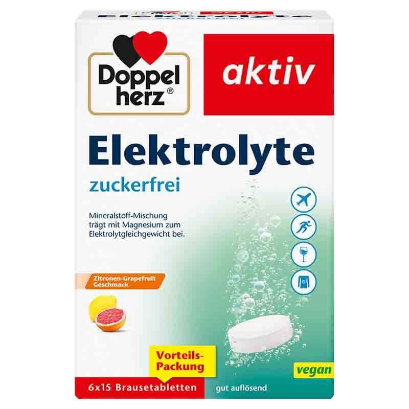 Doppelherz aktiv Elektrolyte zuckerfrei 6X15 St Brausetabletten