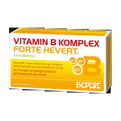VITAMIN B KOMPLEX FORTE HEVERT 60 St Tabletten