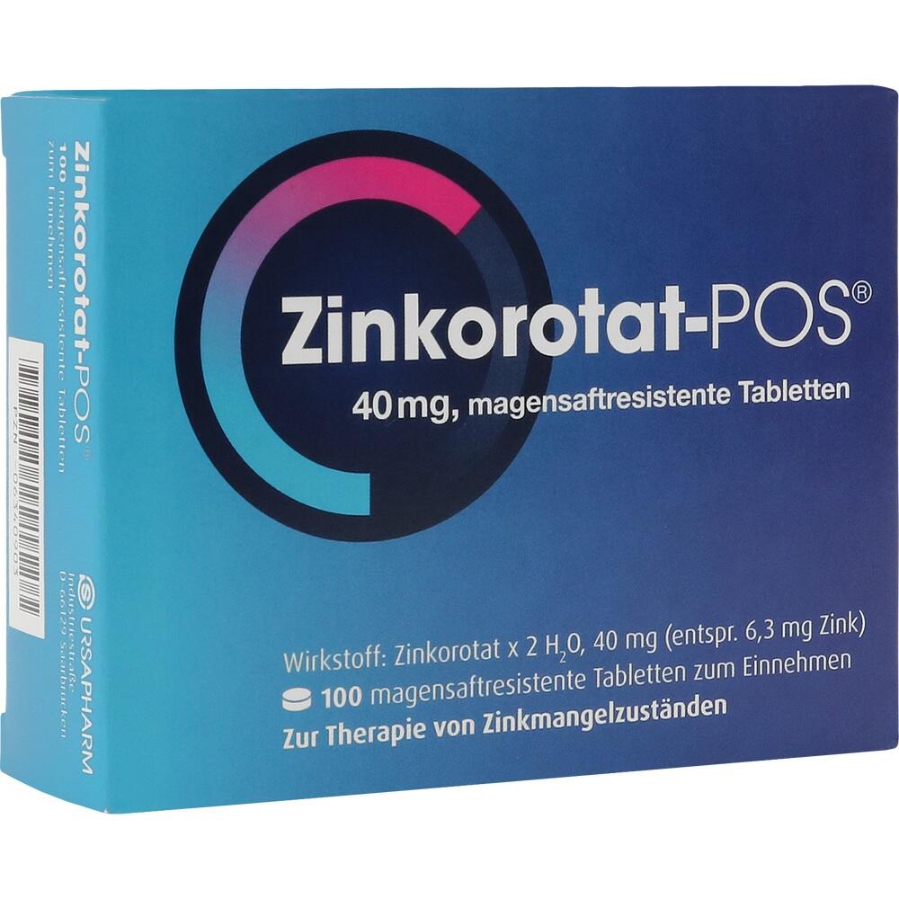 Zinkorotat-POS 100 St Tabletten magensaftresistent