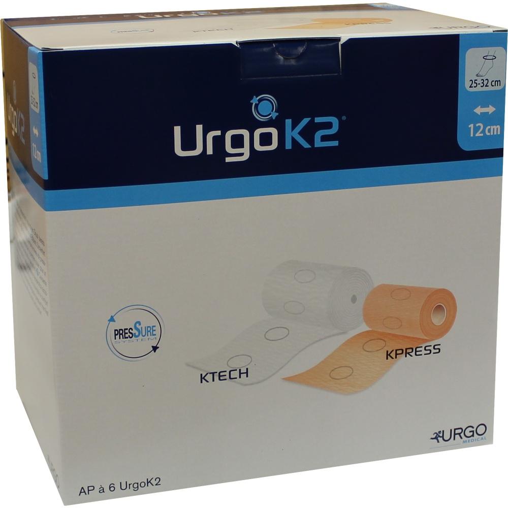 URGOK2 Kompr.Syst.12cm Knöchelumf.25-32cm 6 St Binden