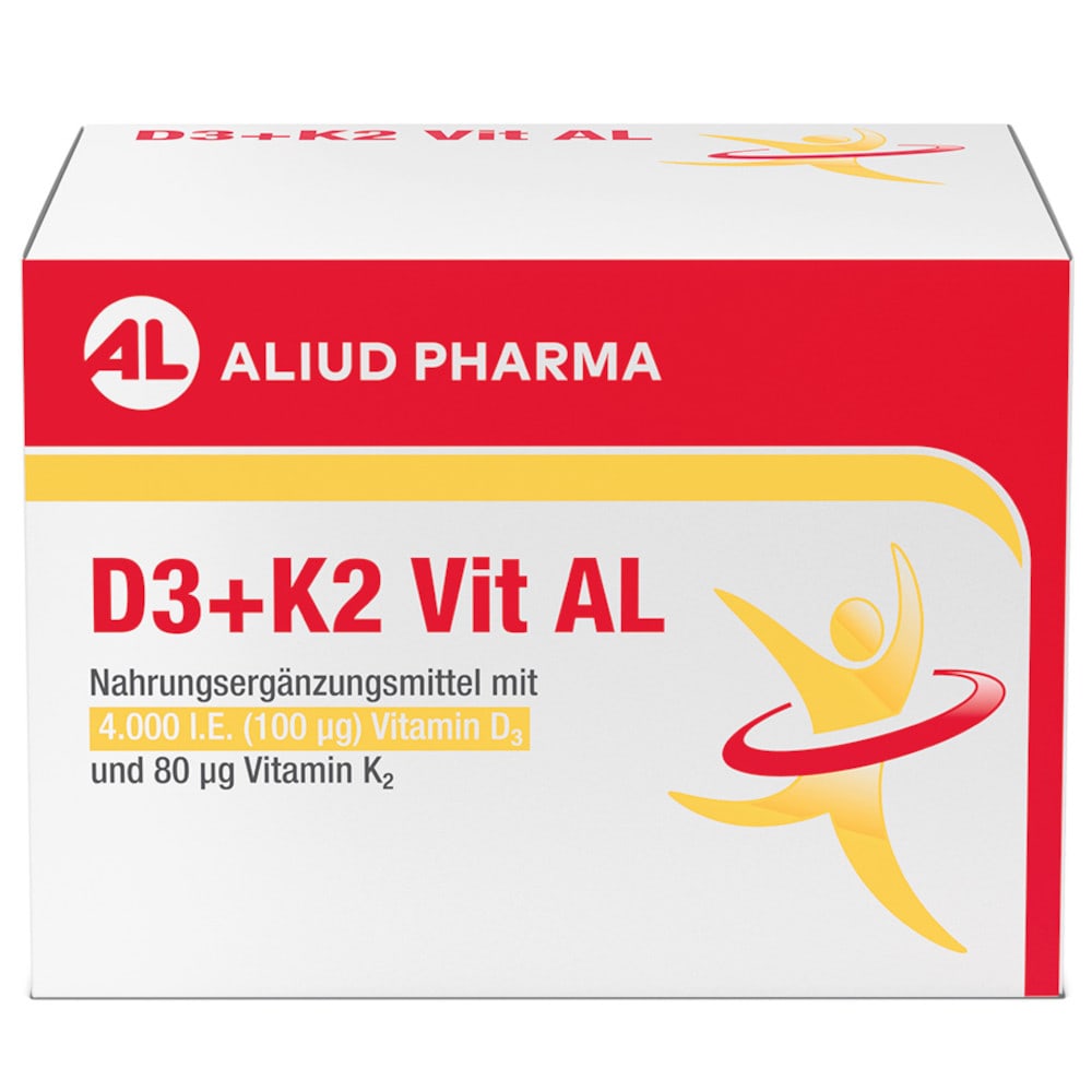 D3 + K2 Vit AL 4000IE/80UG 90 St Kapseln