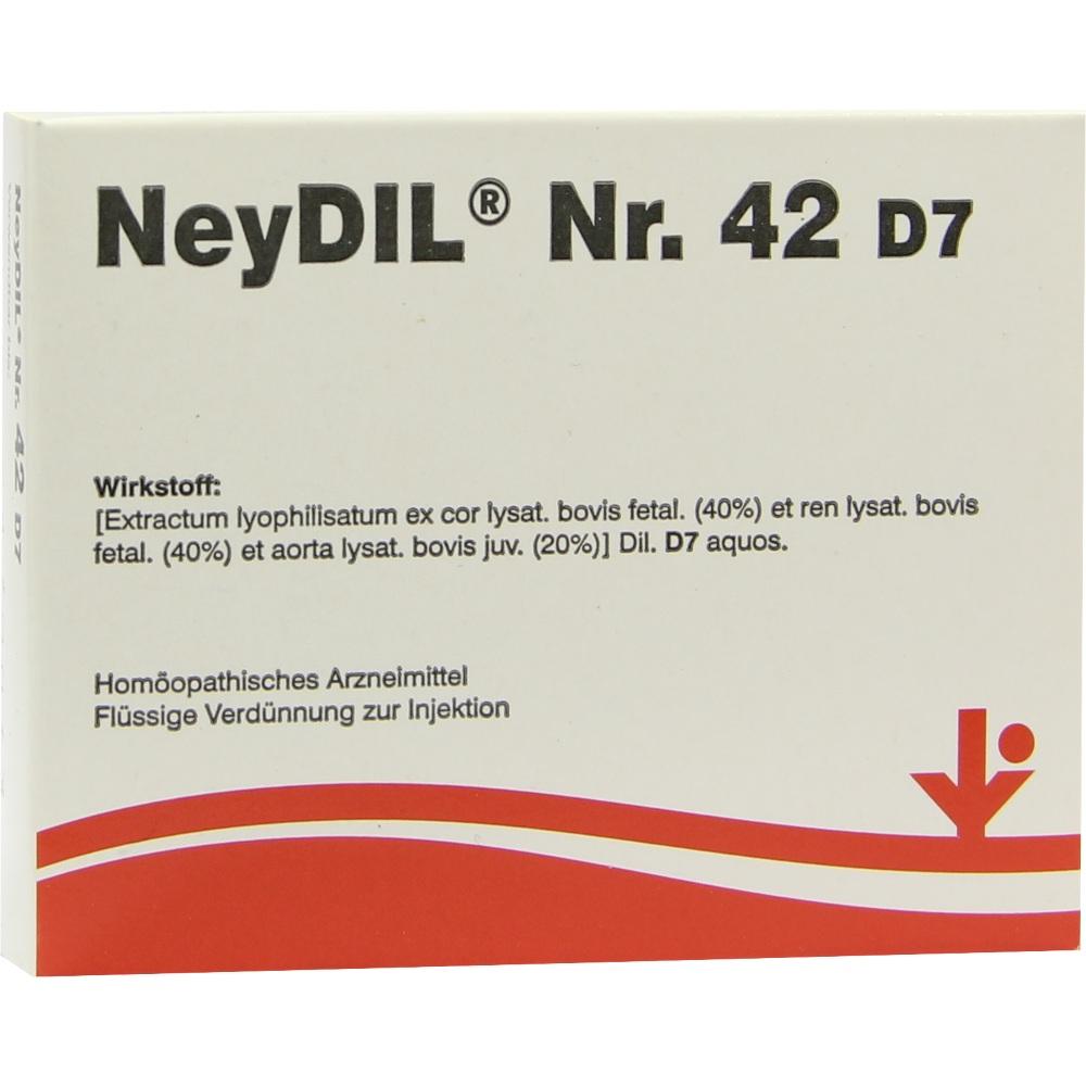 NEYDIL Nr.42 D 7 Ampullen 5X2 ml Ampullen