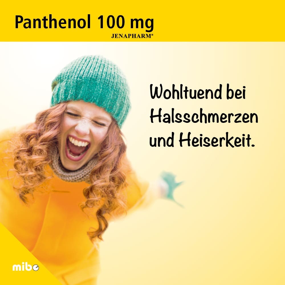 PANTHENOL 100 mg Jenapharm  50 St Tabletten