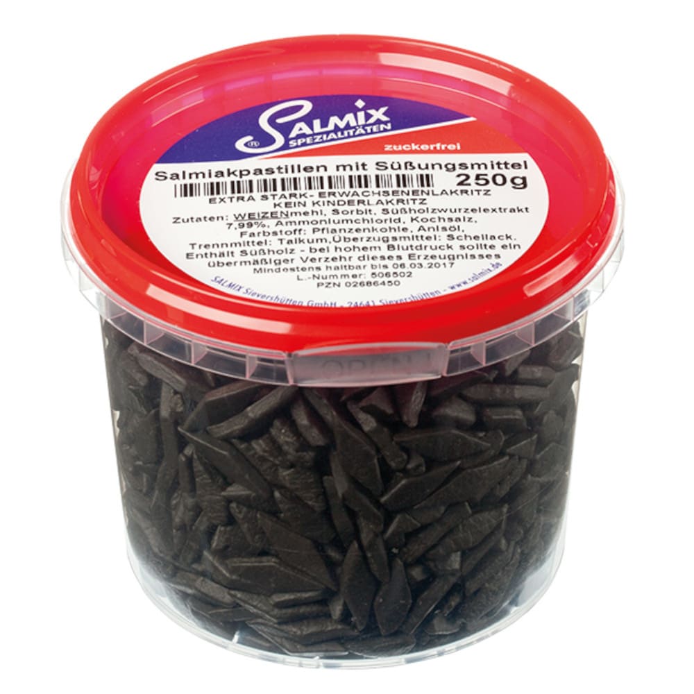 SALMIX salmiakpastillen mit Süßungsmittel 250 g Pastillen